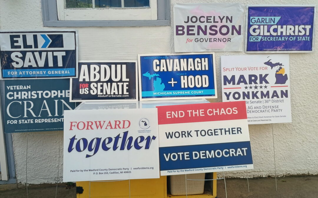We have yard signs!